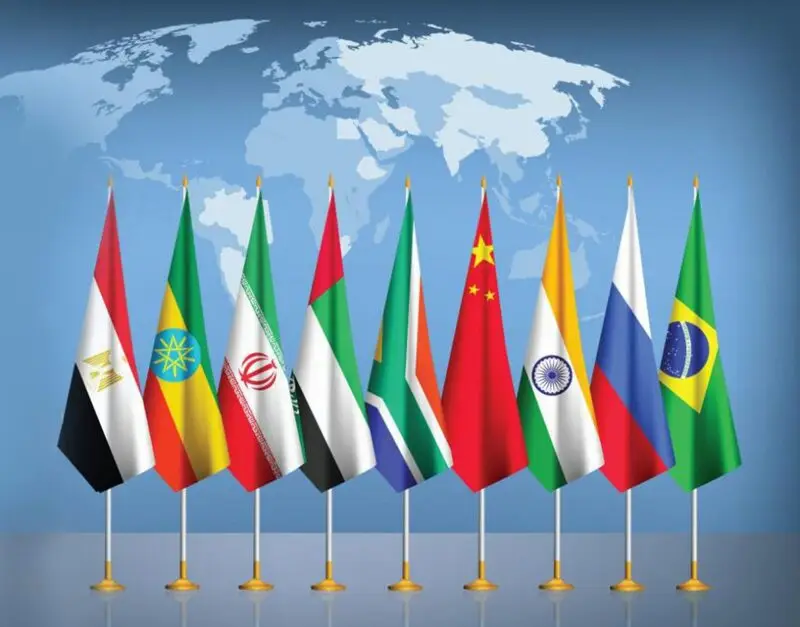 BRICS members flags 9 nations countries