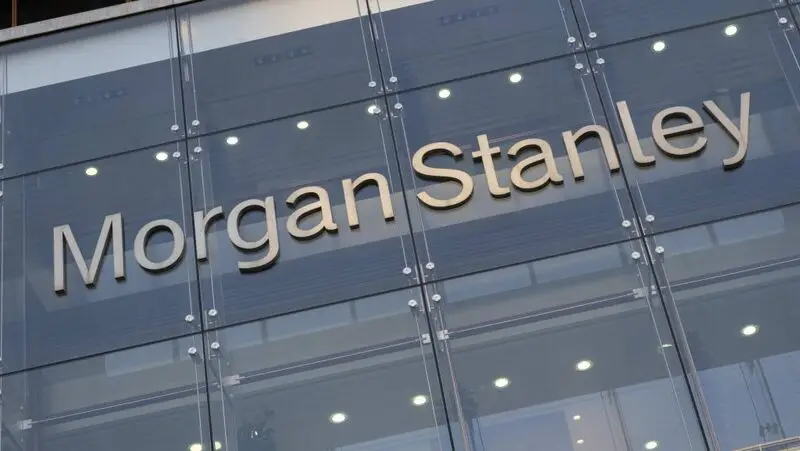 Morgan Stanley Logo on building