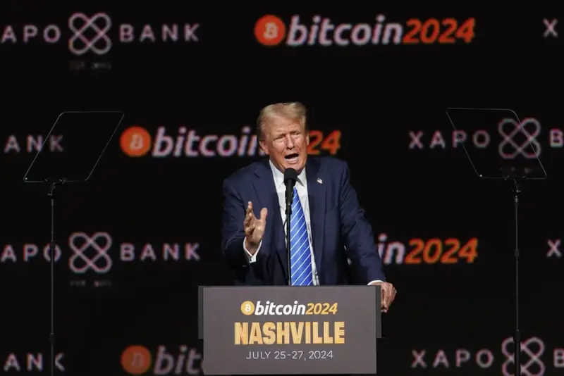 Trump speaking at Conference - White House crypto role