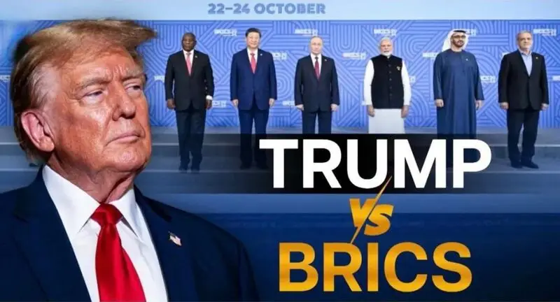 President Donald Trump vs BRICS