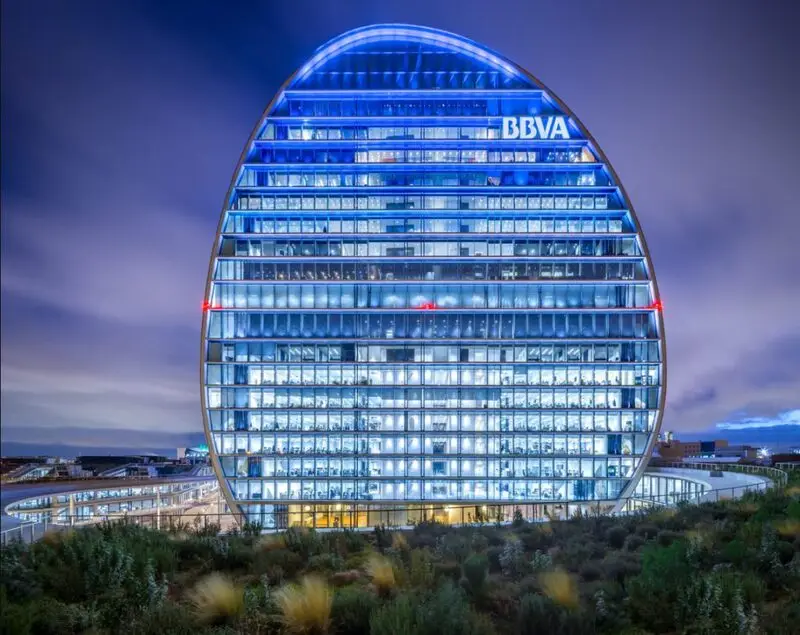 BBVA headquarters in Madrid