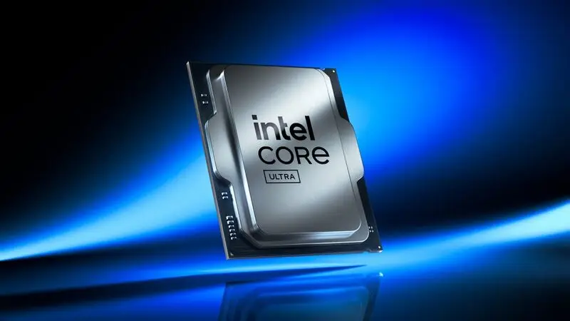 Intel core Ultra computer chip