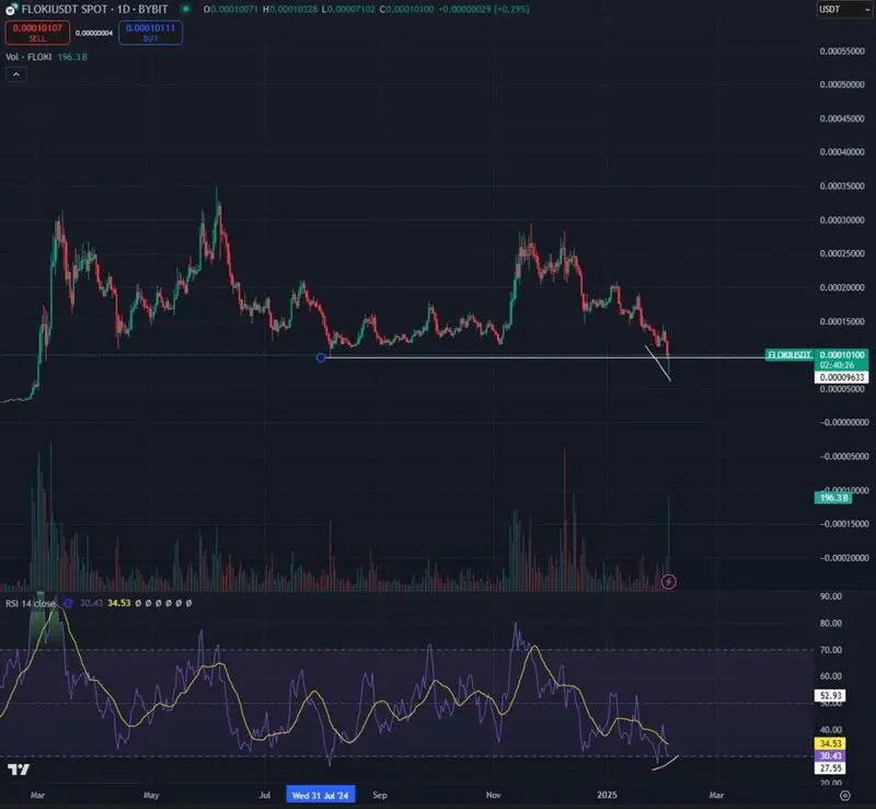 floki chart price prediction