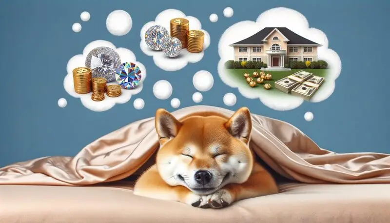 Shiba Inu dreaming