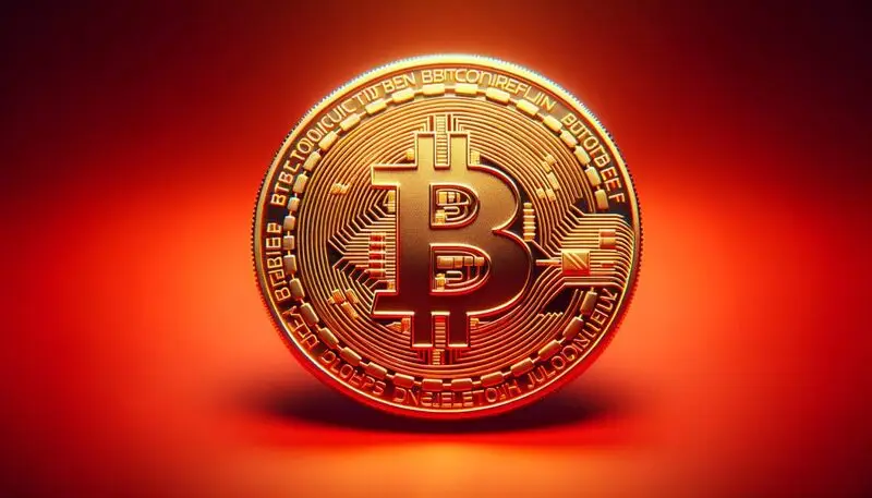 bitcoin btc cryptocurrency red