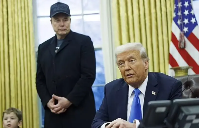 Elon Musk Oval Office Trump