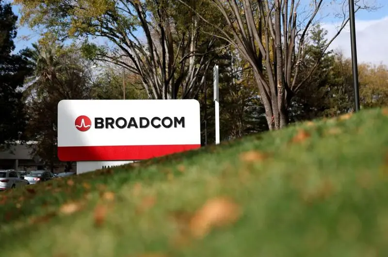 Broadcom sign