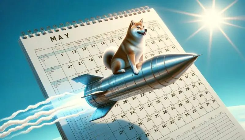 SHIB ON A ROCKET