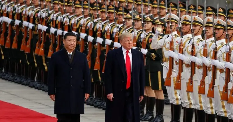 China PResident Xi Jinping and US President Donald Trump