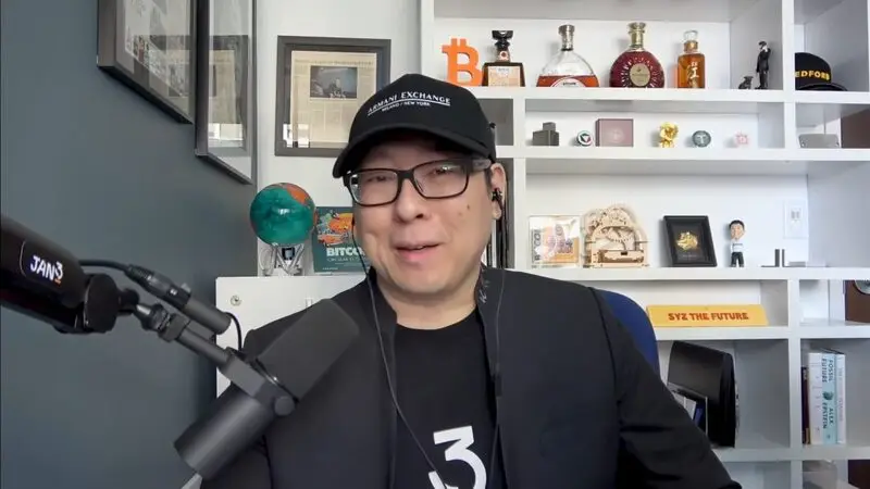 Screenshot from Bitcoin Infinity Live podcast featuring discussion about Bitcoin Core Wars