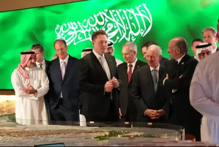 CEO Larry Fink Meeting Saudi Price Blackrock