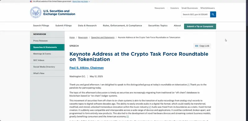 SEC XRP announcement