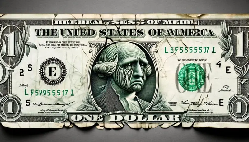 sad usd bill