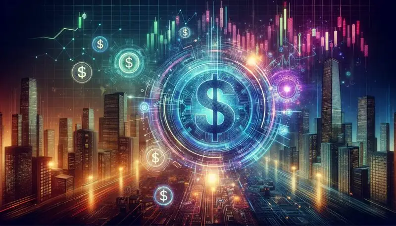 symbolic representation of the US dollar's future