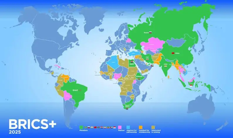 BRICS+ expansion global