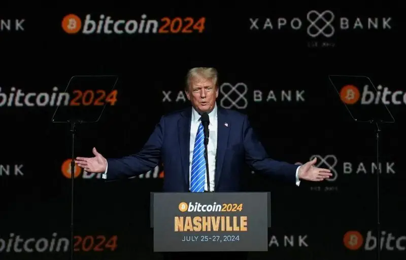 Pro-crypto Trump speaking at Bitcoin conference
