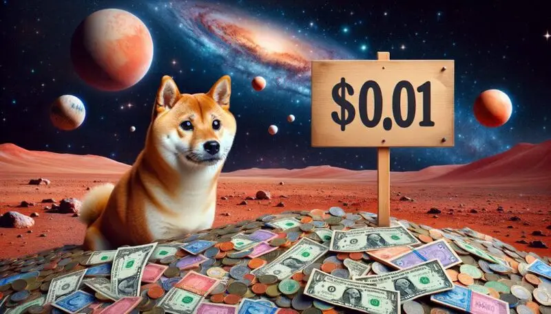 SHIBA INU WITH MONEY