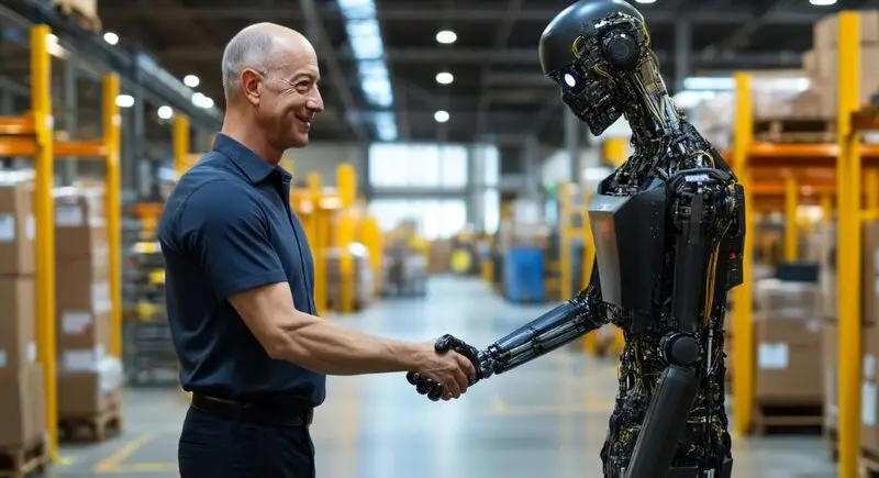 Amazon Unveils Vulcan Robot