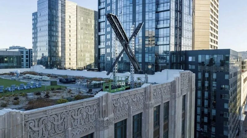Elon Musk xAI headquarters building