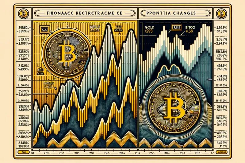 fibonacci retracement btc gold