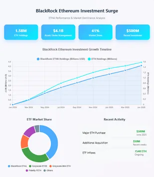 BlackRock Ethereum investment surge chart