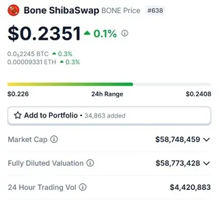 Bone $0.23
