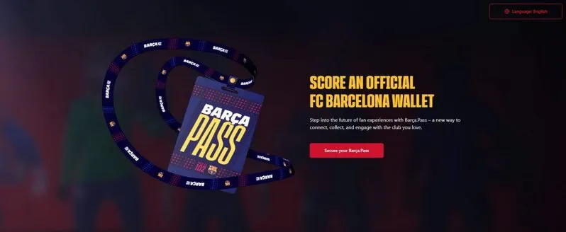 Barça Pass official website homepage