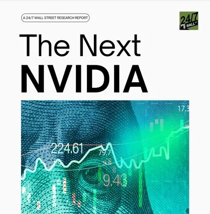 24/7 Wall St "The Next NVIDIA" report cover