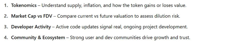KEY CRYPTO METRICS