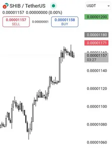 SHIB Trading Chart Technical Analysis