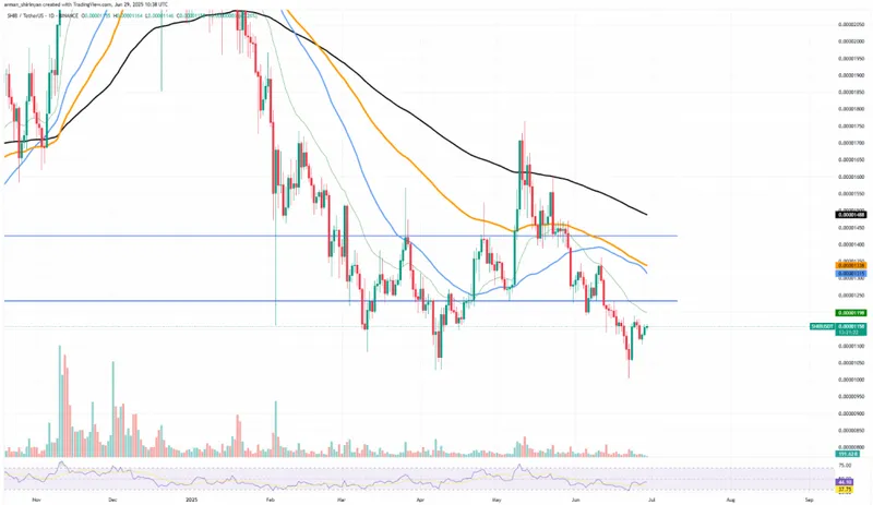 SHIB/USDT chart