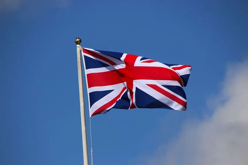 UK United Kingdom Flag inflation