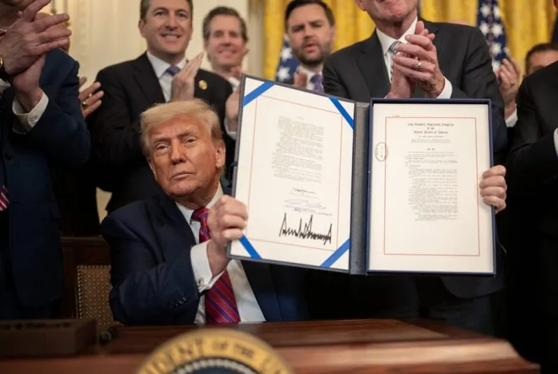 GENIUS Act signed Trump