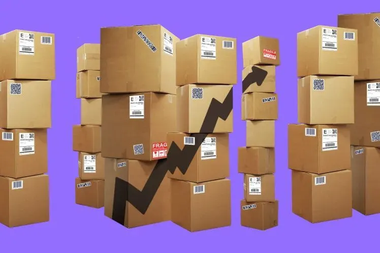 packages with price going up