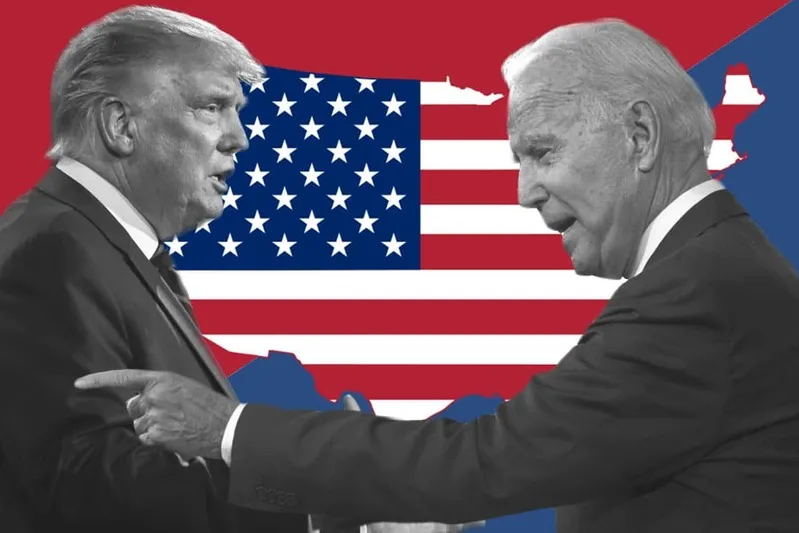 Donald Trump Joe Biden US Presidents