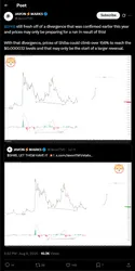 Javon Marks SHIB price prediction tweet with technical chart
