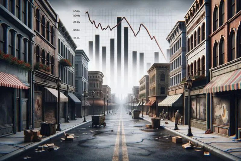 USA recession odds Moody assesement