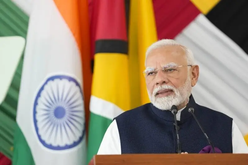 narendra modi prime minister india summit flags