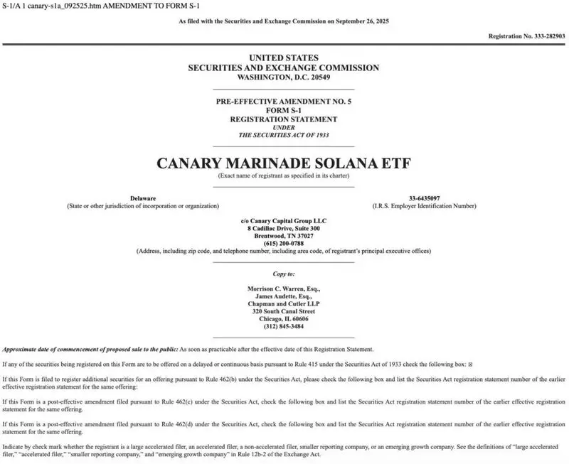Solana ETF