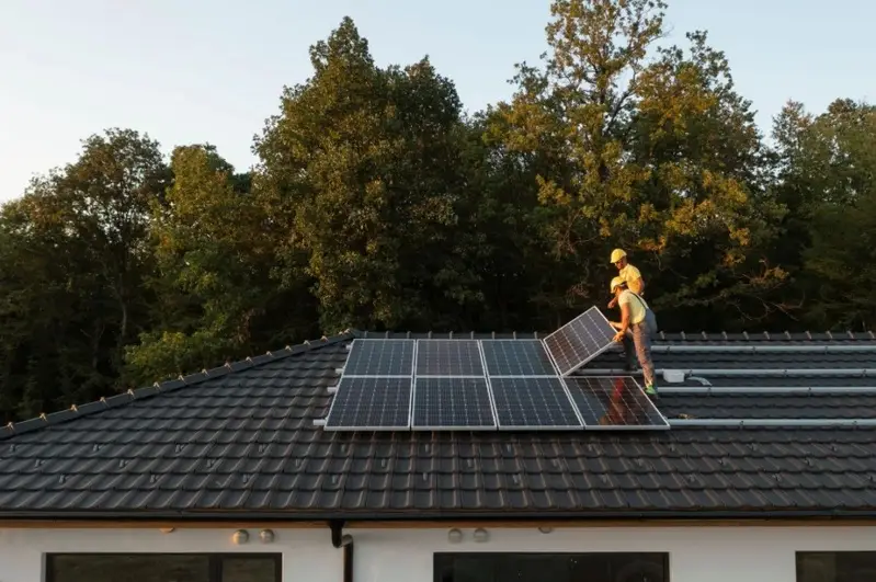 solar panel houses