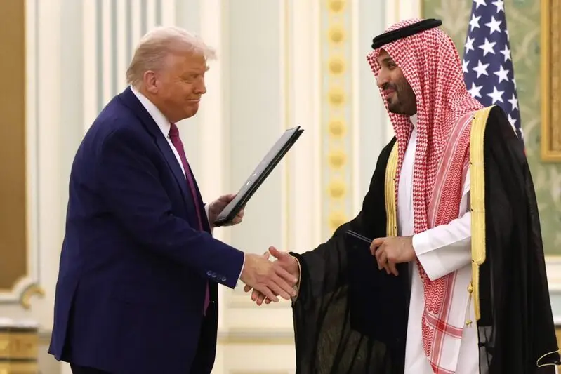 US President Donald Trump and Saudi Arabia's Crown Prince Sign new Deal
