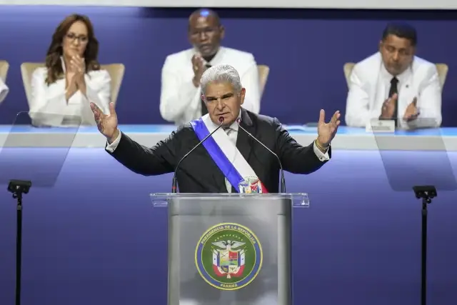 Panamanian President José Raúl Mulino