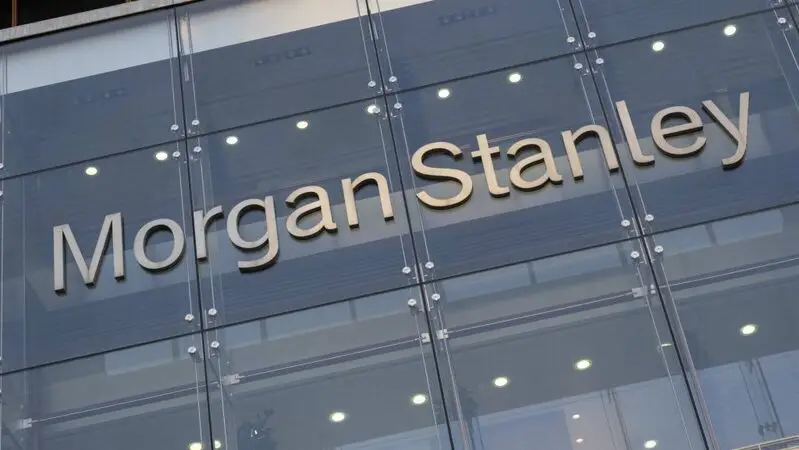 Morgan Stanley Logo on building