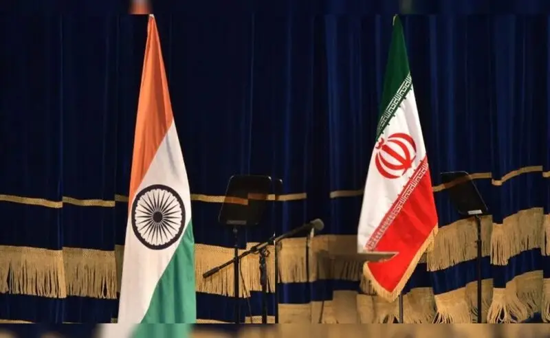 india iran flags