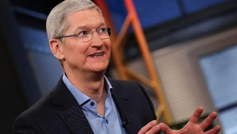 Tim Cook at Apple event