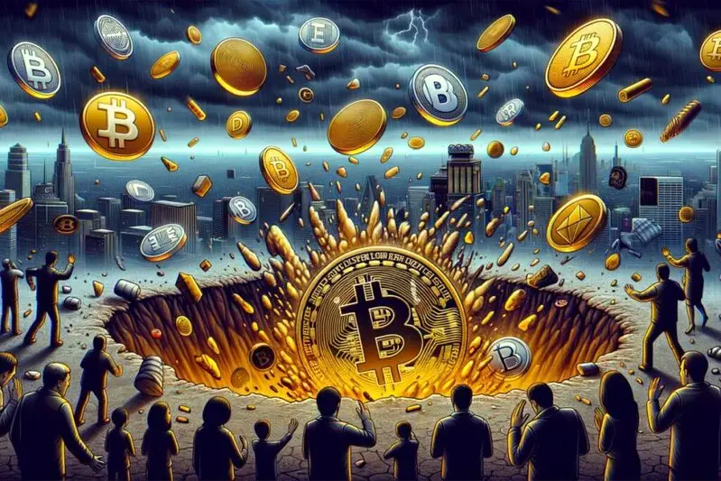 Cryptocurrency market crash