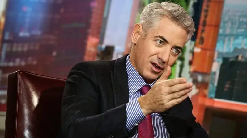 Bill Ackman during a media interview discussing his investment strategy and portfolio decisions