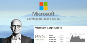 Microsoft Stock (MSFT) FY25 Q1 Earnings: AI-Driven Growth Amid Cloud Strength