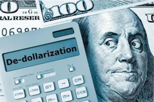 De-dollarization at Record Pace: 15% Decline in Dollar Share of Global Reserves