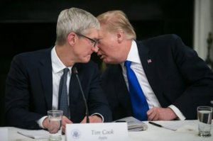 Apple Stock Hits $211 as Trump Tells Cook,“No Building in India”